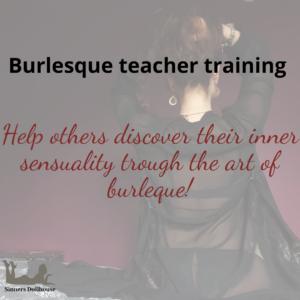 Burlesque teacher training