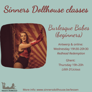 2023 WINTER Burlesque Babes (beginners)