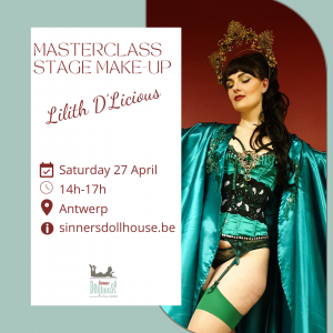 Masterclass: Stage make-up antw (april)