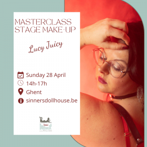 Masterclass: Stage make-up gent (april)